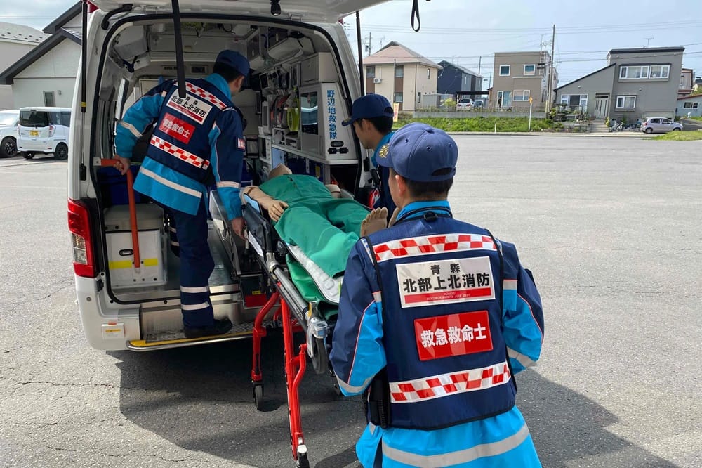 青森県北部上北消防 野辺地消防様